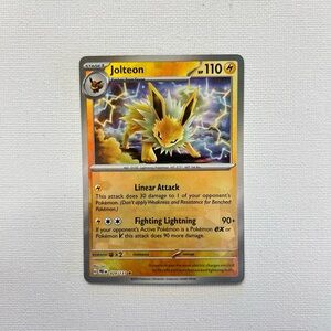 Jolteon Prismatic Evolution Pokémon Card (029/131) Master Ball